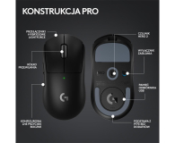 LOGITECH G PRO X Superlight 2 czarny - 1172768 - zdjęcie 12